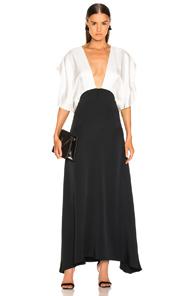 Dodo Bar Or Byon Long Dress In Black,white