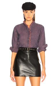 Isabel Marant Etoile Lawendy Top In Purple,pink