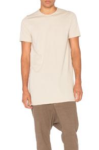 Drkshdw By Rick Owens Level Tee In Neutrals