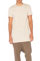 Drkshdw By Rick Owens Level Tee In Neutrals