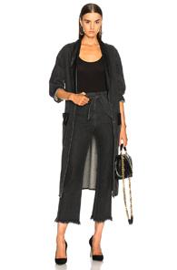 Nanushka Reno Coat In Black