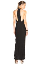 Nili Lotan Column Back Dress In Black
