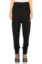 Ann Demeulemeester Sweatpants In Black