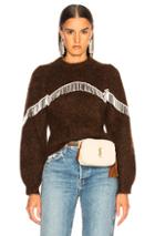 Ganni Aberdeen Sweater In Brown