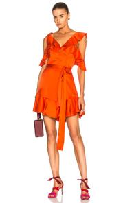 Zimmermann V Dress In Red
