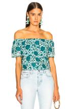 Natalie Martin Daisy Top In Blue,floral