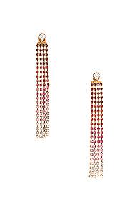 Jacquemus Monaco Earrings In Red