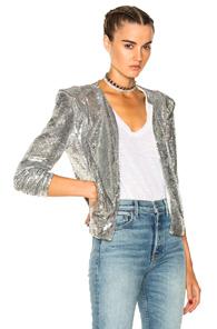 Iro Waklyn Sequin Jacket In Metallics