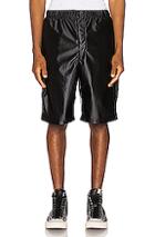 Engineered Garments Jog Short Polyester Duzzle In Black
