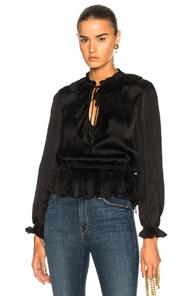 Ulla Johnson Maisie Blouse In Black