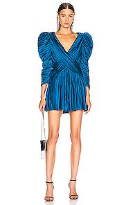 Retrofete Evelyn Dress In Blue