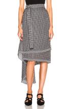 Preen By Thornton Bregazzi Lea Skirt In Checkered & Plaid