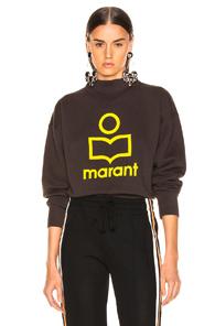 Isabel Marant Etoile Moby Sweater In Black,gray