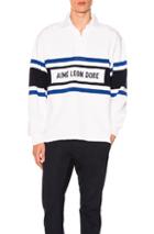 Aime Leon Dore Rugby Polo In White