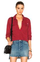 Mother Frenchie Frenchie Top In Red