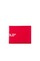 Off-white Quote Billfold In Red