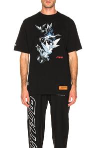 Heron Preston Herons Dove Graphic Tee In Black
