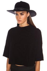 Gladys Tamez Millinery Saint Nicholas Hat In Black