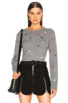 Equipment Shane Crew Sweater In Abstract,gray