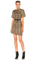Isabel Marant Etoile Jade Printed Cotton Dress In Abstract,black,brown,neutrals