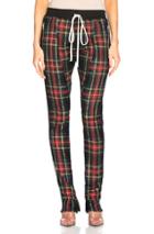 Fear Of God Plaid Trouser Pant In Red,black,checkered & Plaid