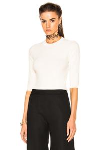 Acne Studios Iza Top In Neutrals,white