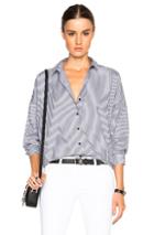 Iro . Jeans Chirley Top In Black,white,stripes