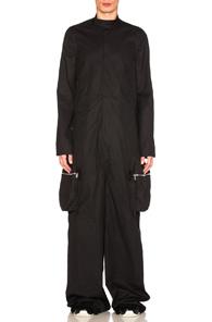 Rick Owens Long Sleeve Megacargo Bodybag In Black