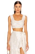 Beau Souci Capri Top In White