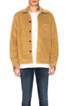 Nudie Jeans Sten Fleece Jacket In Neutral