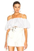 3.1 Phillip Lim Off Shoulder Top In White