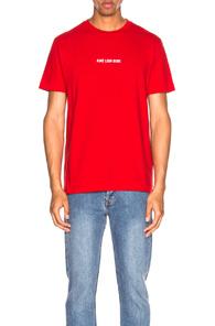 Aime Leon Dore Logo Tee In Red