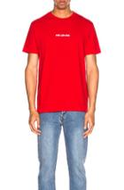 Aime Leon Dore Logo Tee In Red