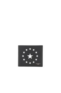 Givenchy Star Print Billfold Wallet In Black