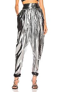 Isabel Marant Kariam Pant In Metallic