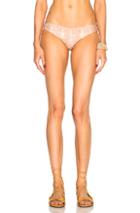 Tori Praver Swimwear Granada Bikini Bottom In Neutrals,animal Print,brown