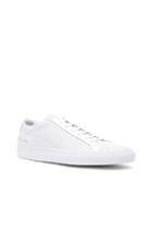 Common Projects Original Achilles Perforated Leather In White
