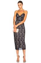 Nicholas Lace Bra Dress In Blue