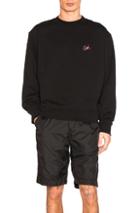 Alexander Wang Girls Embroidered Crewneck Sweatshirt In Black