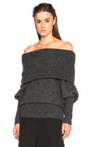 Acne Studios Daze Mohair Sweater In Gray