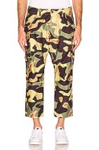 Junya Watanabe Camo Print Pants In Camo,green