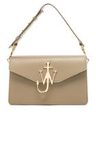 Jw Anderson Logo Purse In Neutrals