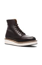 Givenchy Rottweiler Leather Ankle Boots In Black