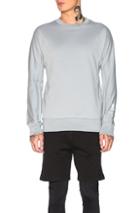 Y-3 Yohji Yamamoto Classic Crew Sweater In Grey