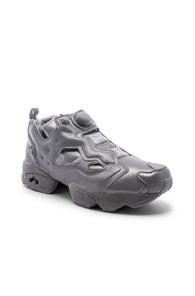 Vetements Instapump Fury In Metallic,gray