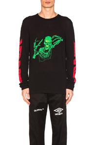 Off-white Skull Rock Sweater In Black