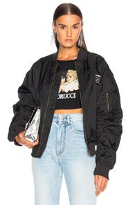 Fiorucci Lou Bomber In Black