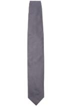 Lanvin Grosgrain Tie In Gray