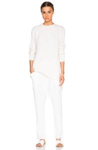 Baja East Cashmere Sweater In White