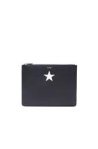 Givenchy Tapestry Print Zip Pouch In Black